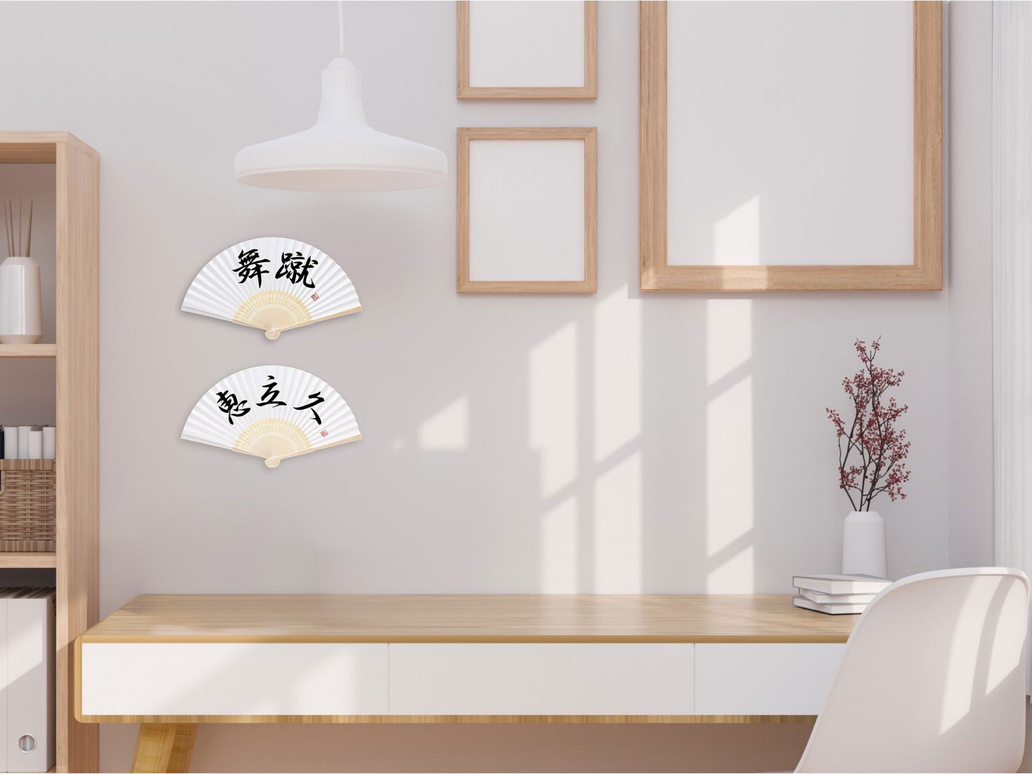 Personalized Japanese Name Folding Fan, Japanese hand fan, Japanese hand written art, gift for him, Wedding Gift Party, Ship from USA,